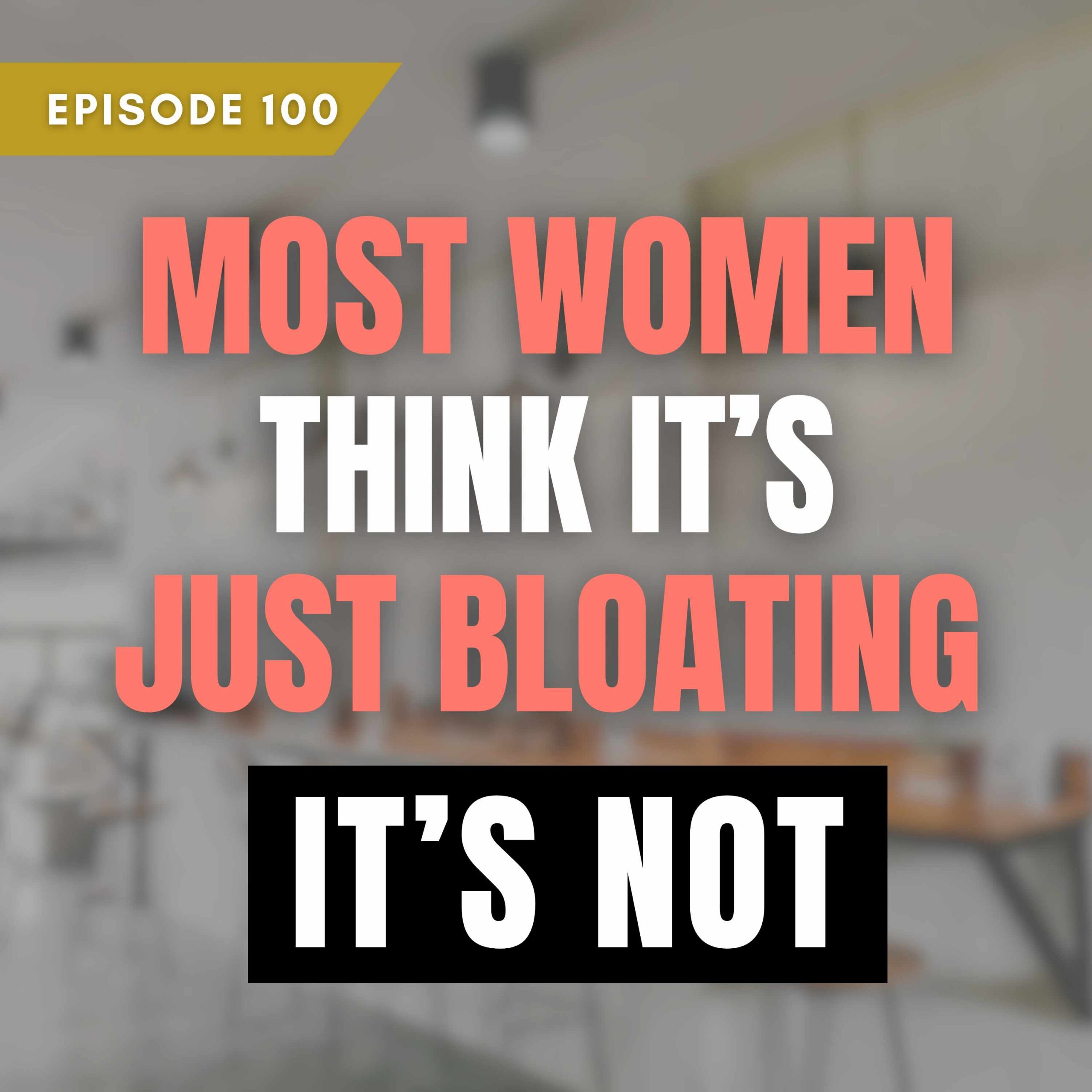 Women bloating