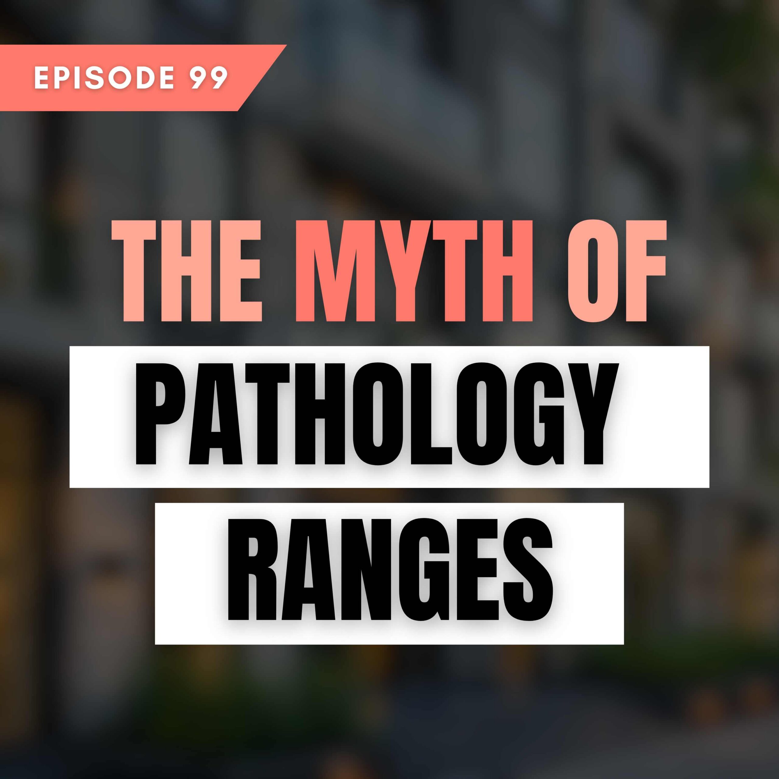 Normal Pathology Ranges